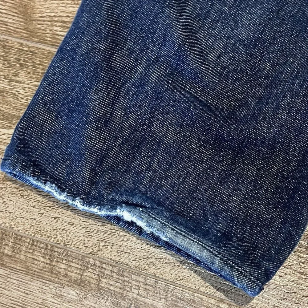 Seven For All Mankind Austyn Jeans Mens Size 36x32 Straight Leg Dark Wash